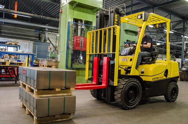 Hyster counterbalance forklift