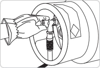 3. Forkift LPG Cylinder Connecting Refilling Hose