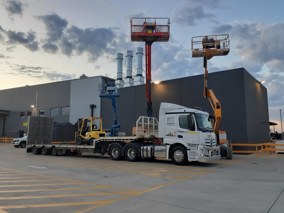 Adaptalift Group Boom Lift Transport Delivery