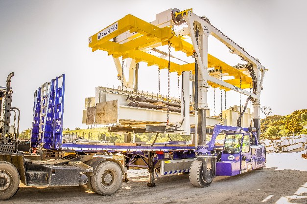 Combilift Improves Safety and Efficiency Loading Long Loads and Containers