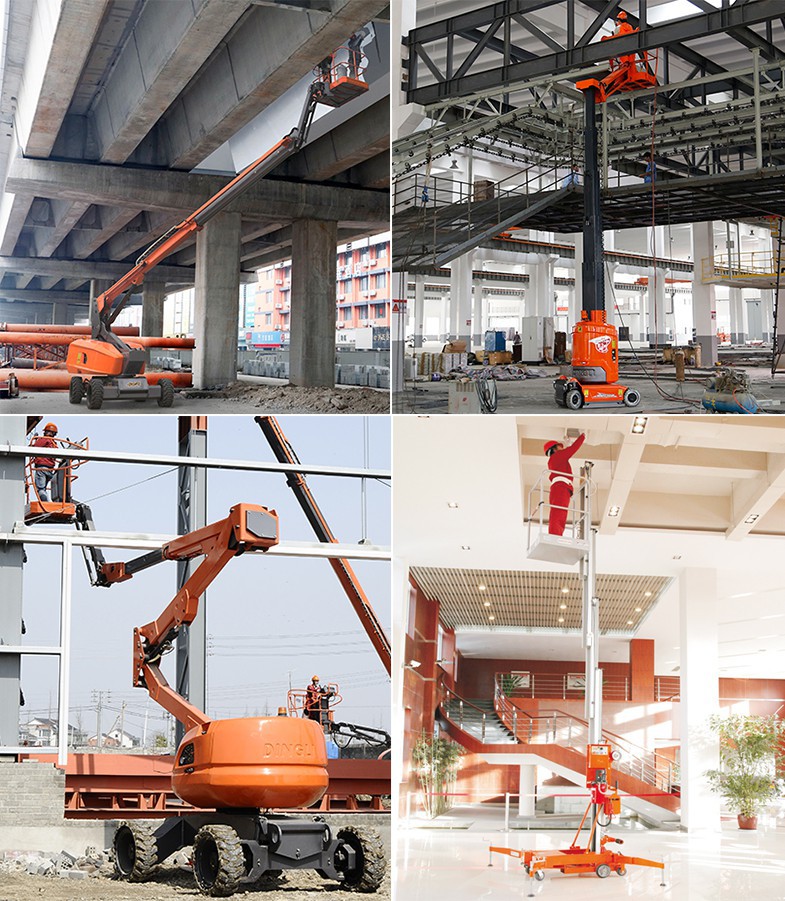 Dingli elevating work platforms scissor lift boom lift man lift