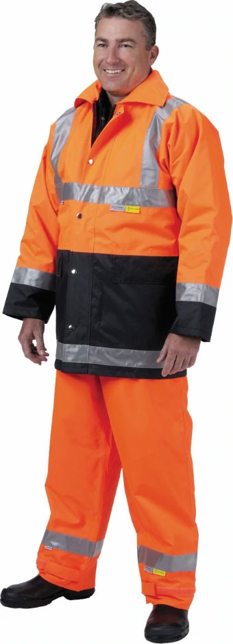 Forklift operator rain jacket 3