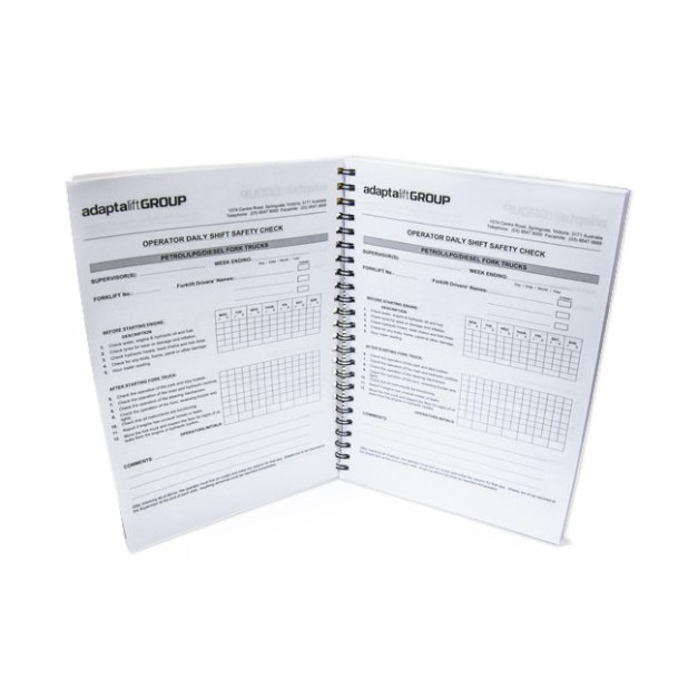 Forklift pre start checklist inspection Forklift pre start checklist inspection
