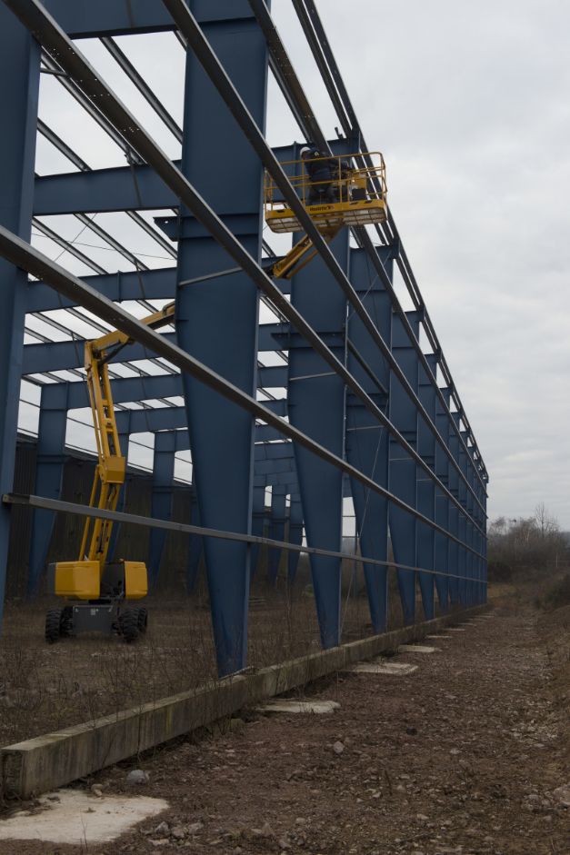 Haulotte articulating boom lift