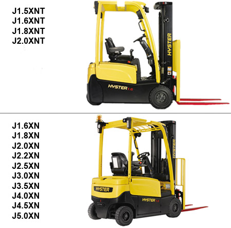 Hyster electric range   JXN  JXNT v7