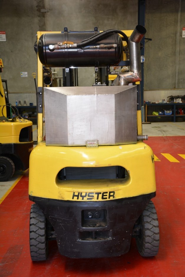 Hyster flameproof forklift air start