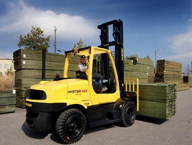 Hyster forklift duplex mast