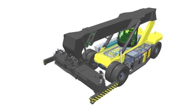 Hyster Hydrogen Powered Reachstacker Concept 1