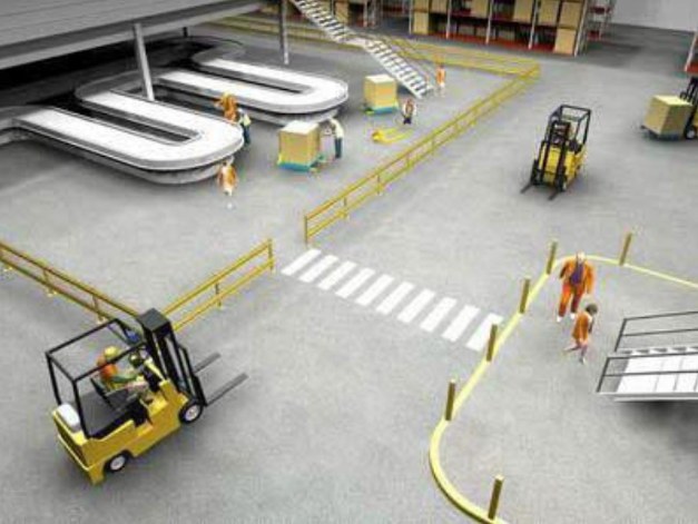 Forklift Truck Pedestrian Segregation