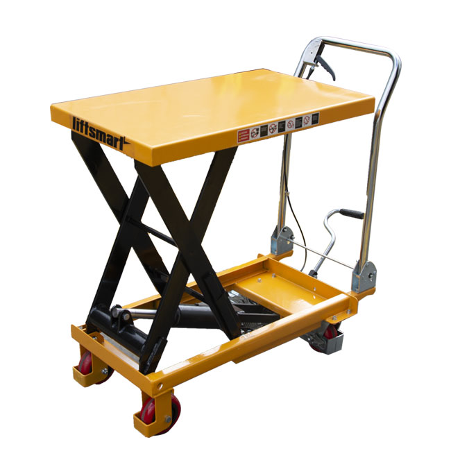 Portable scissor lift table