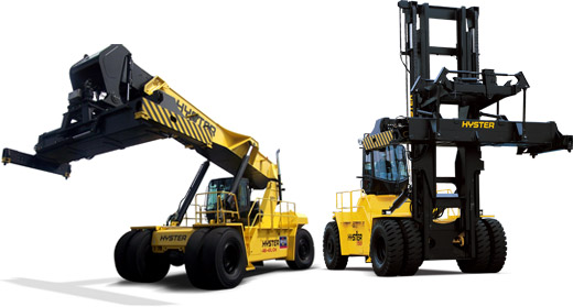 Reach Stacker vs Container Handler