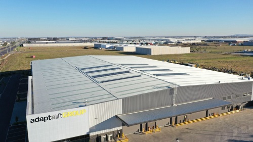 Solar panels on warehouse roofs reduces electricity costs
