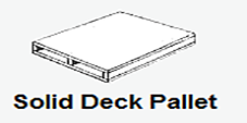 Solid deck pallet1 Solid deck pallet1