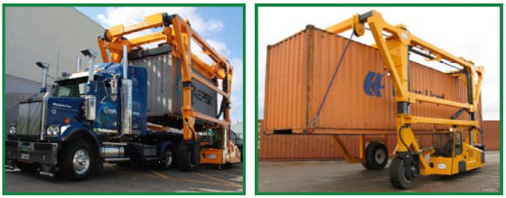Straddle carrier Straddle carrier