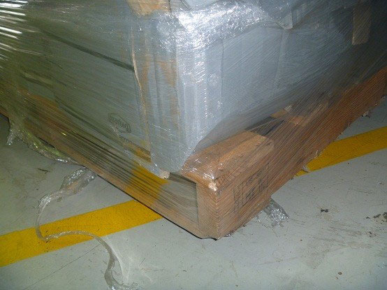Stretch wrap pallet Stretch wrap pallet