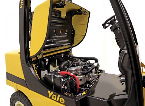 Used forklift engine inspection Used forklift engine inspection