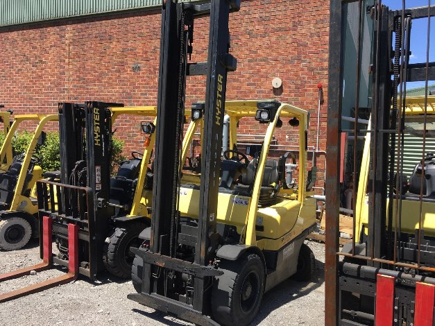 Used forklift