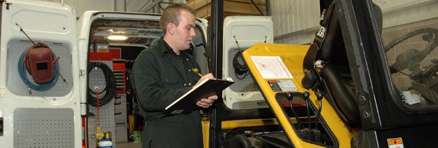 Yale forklift maintenance and spare parts