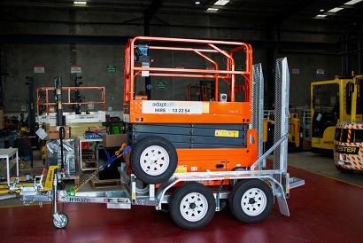 19ft / 5.8m Scissor Lift & Trailer Hire