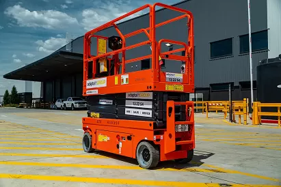 26ft / 8m Electric Scissor Lift Hire