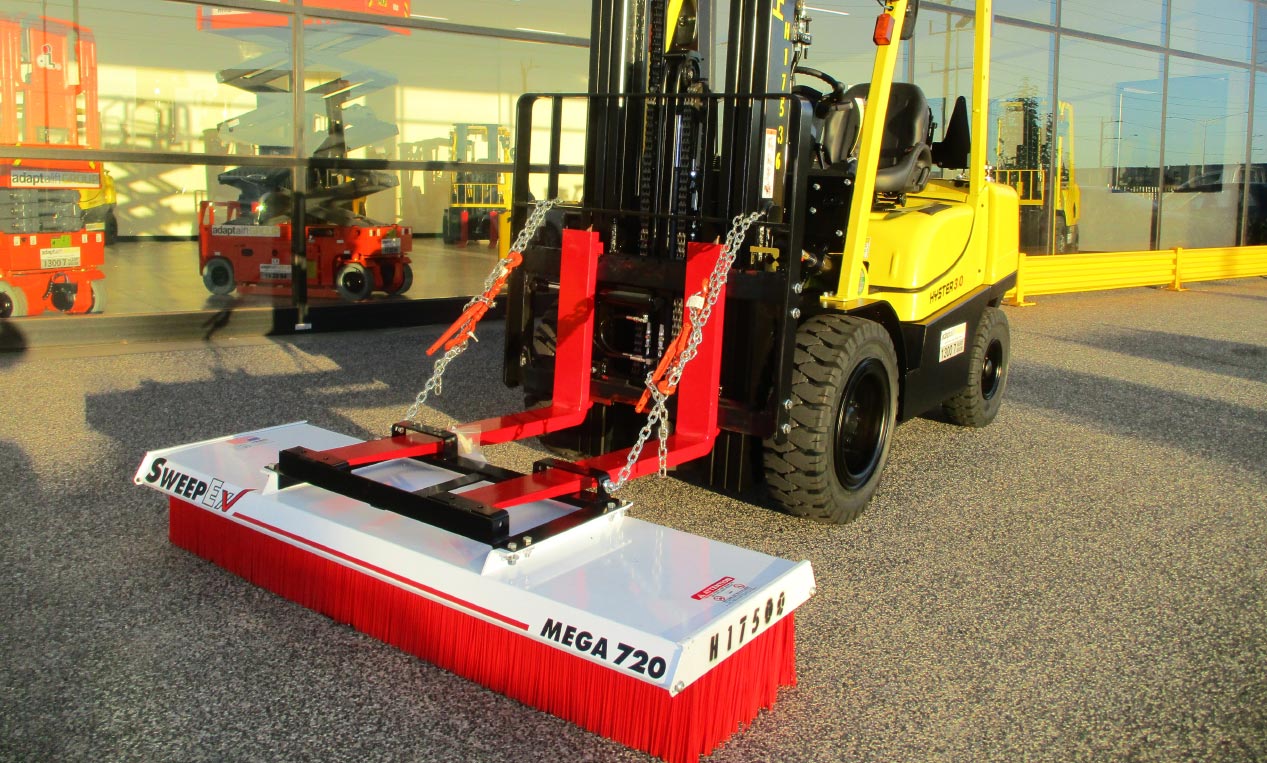 Forklift Broom Hire