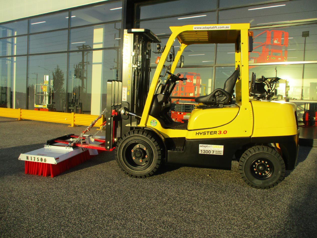 Forklift Broom Hire