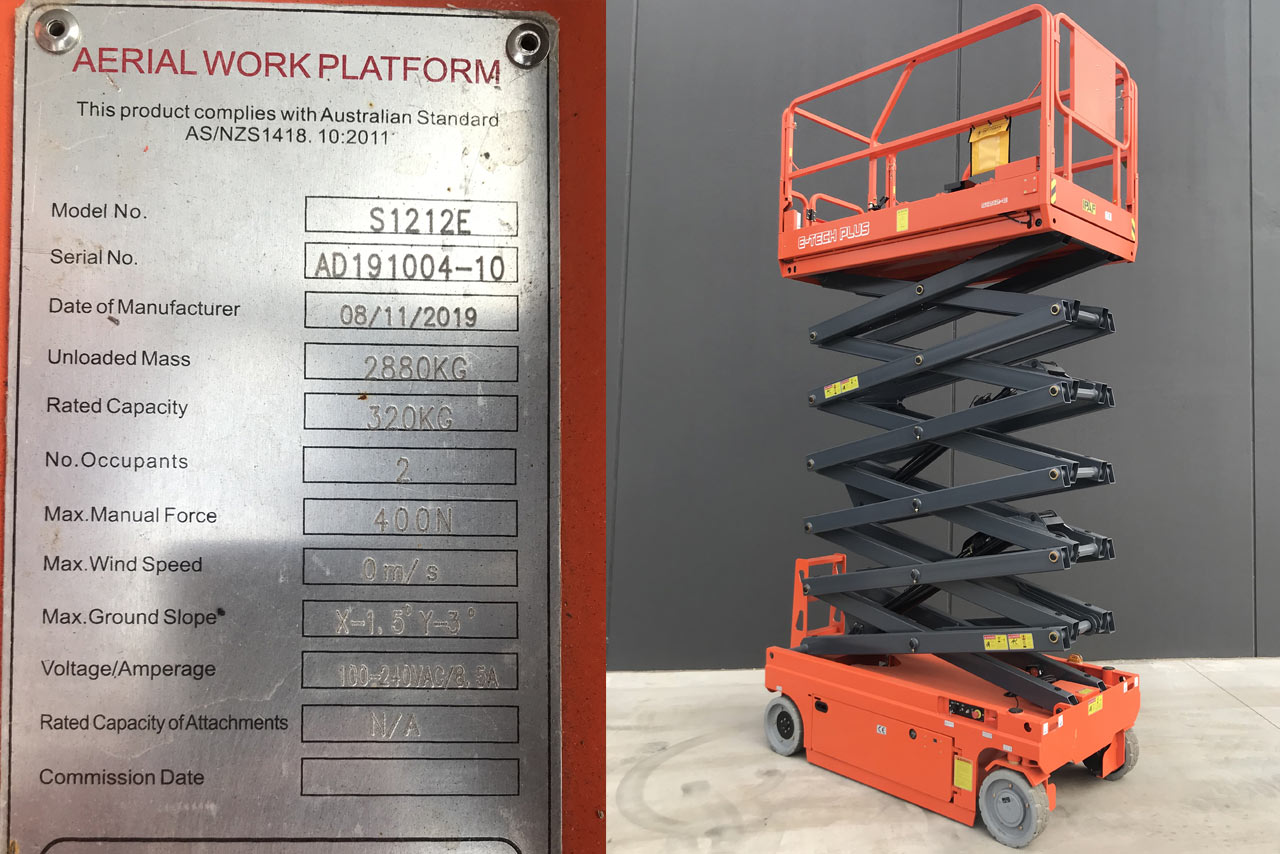40ft / 12m Electric Scissor Lift Hire