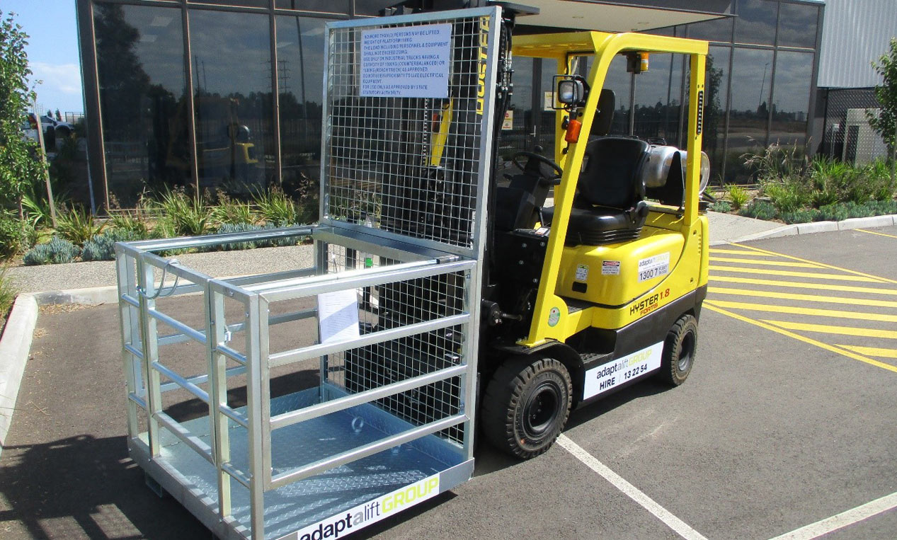 Forklift Safety Cage Hire