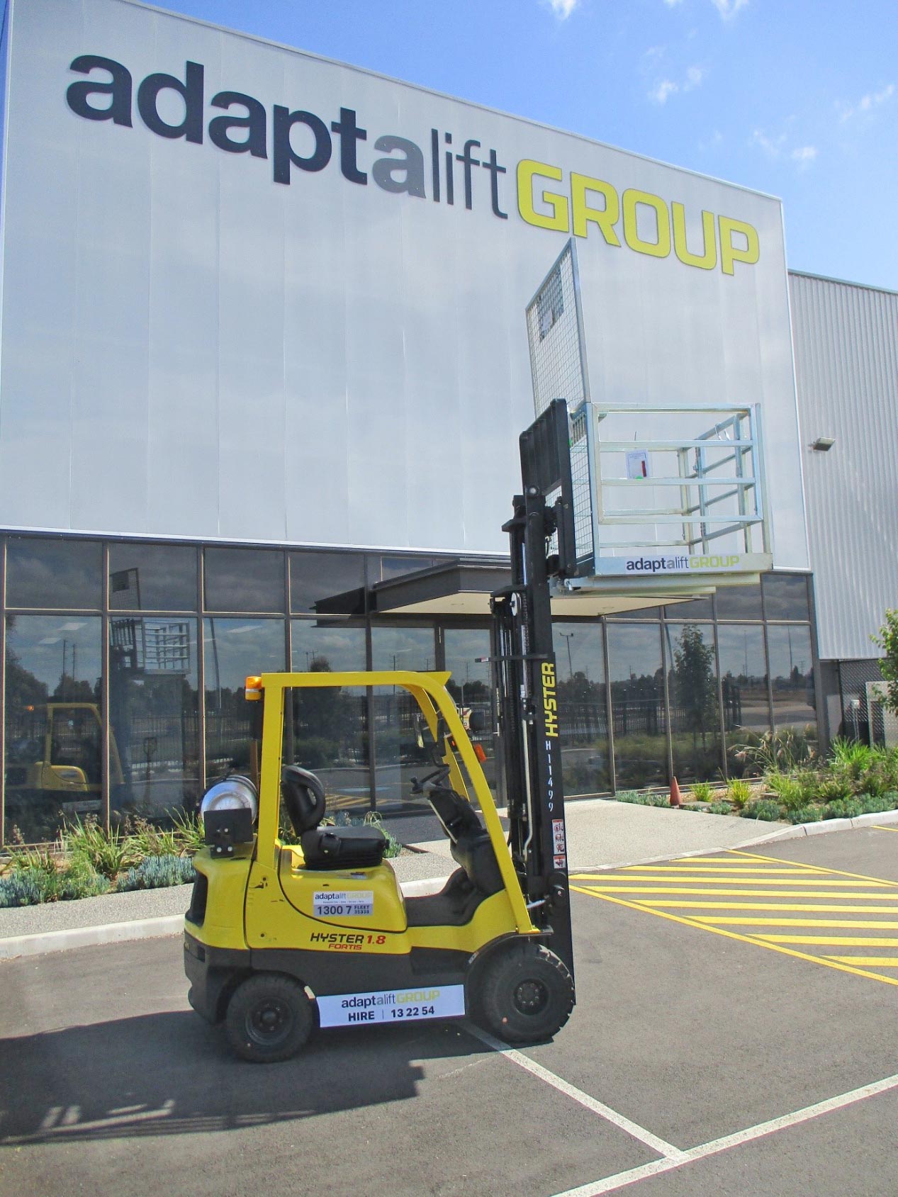 Forklift Safety Cage Hire