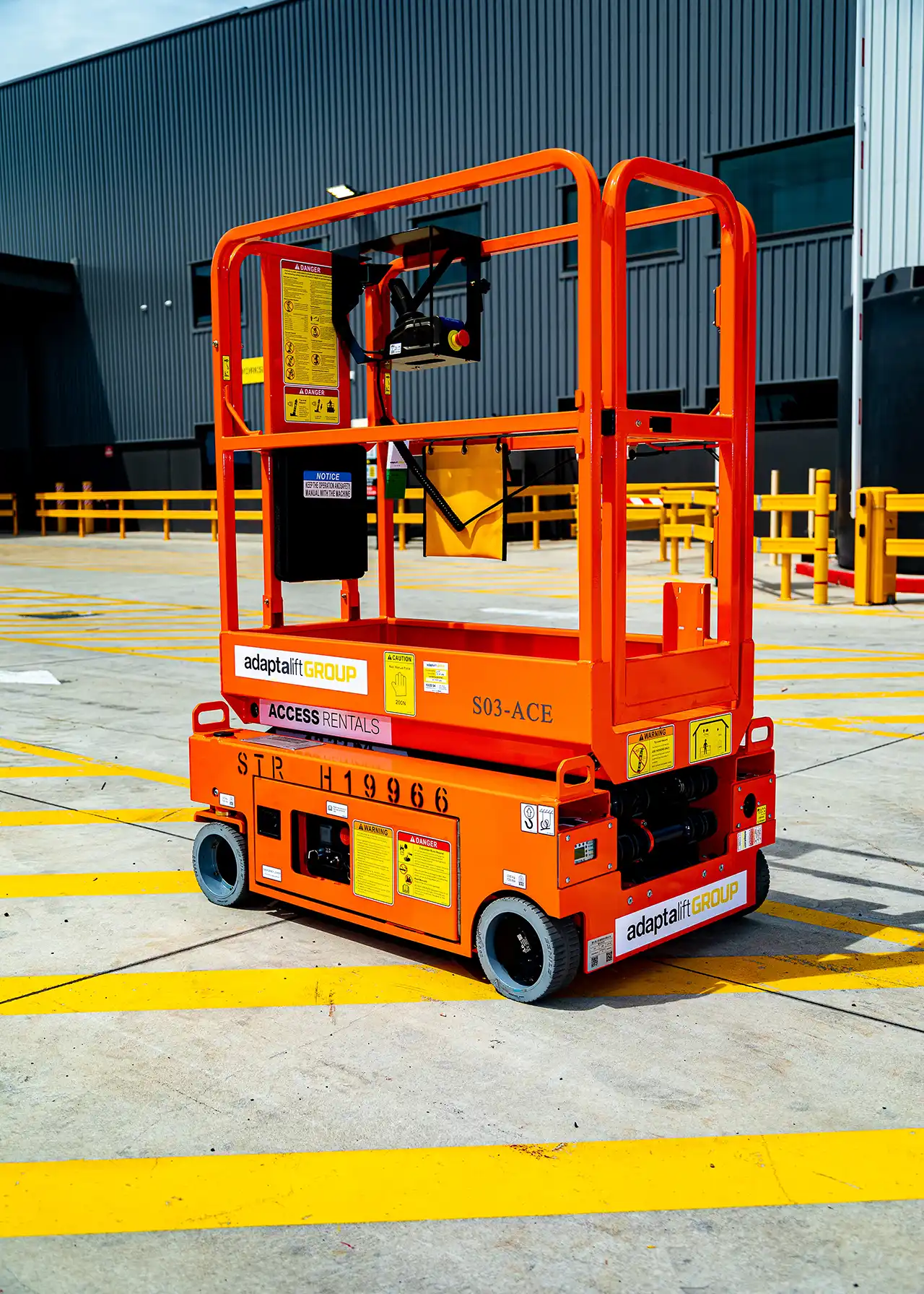 12ft / 3.6m Small Electric Scissor Lift Hire