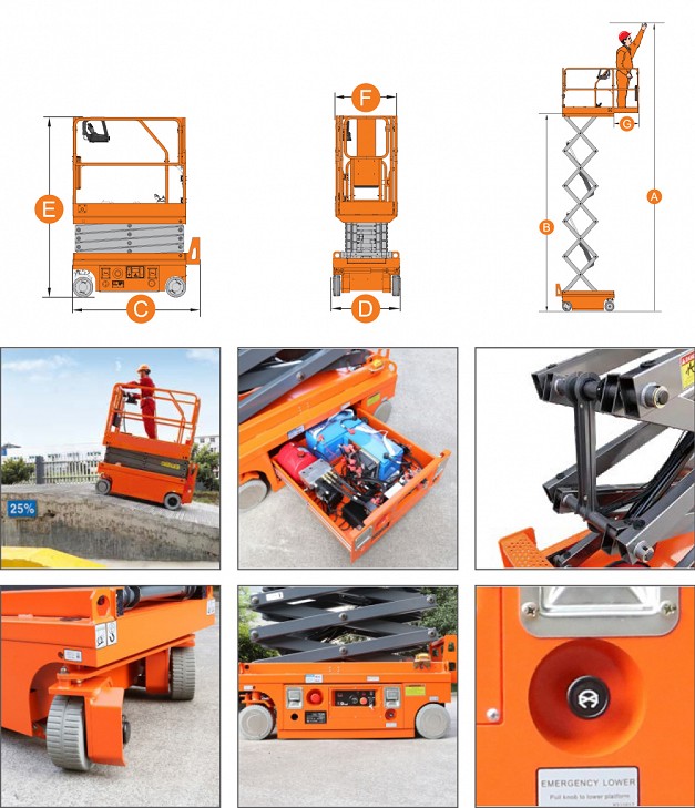 Dingli E-Tech S056-RS Scissor Lift