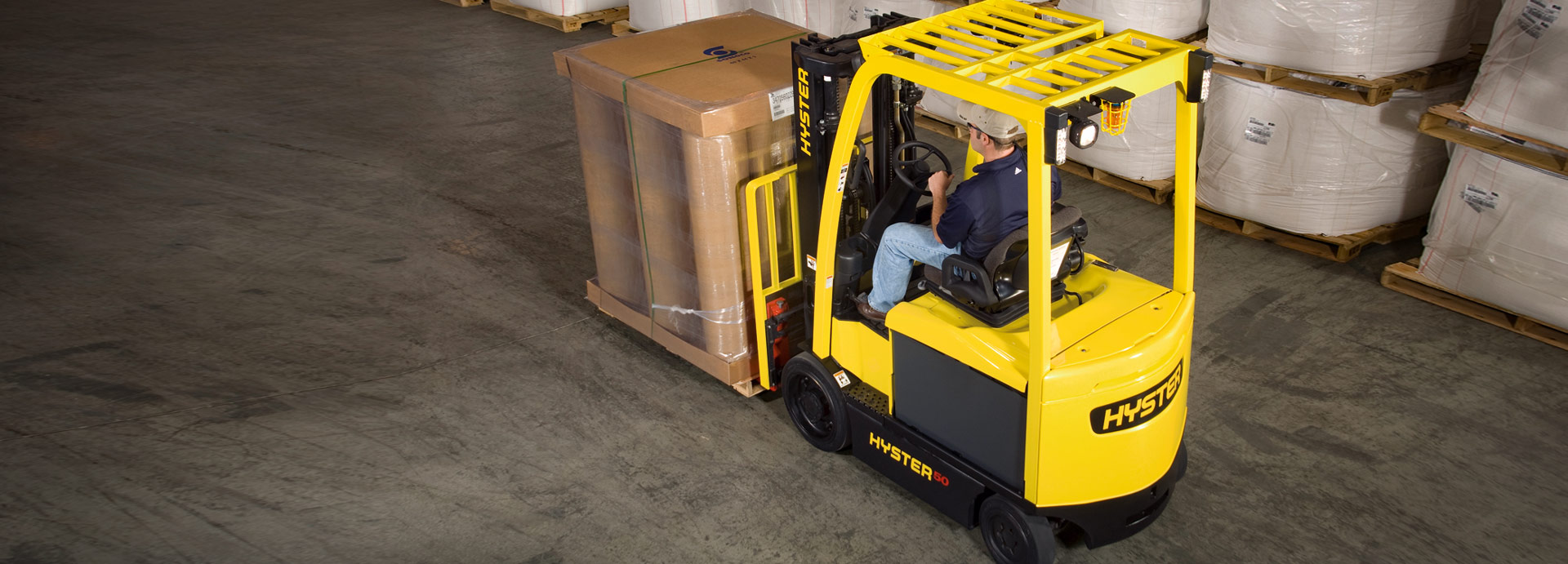 Hyster E45–70XN Electric Forklifts