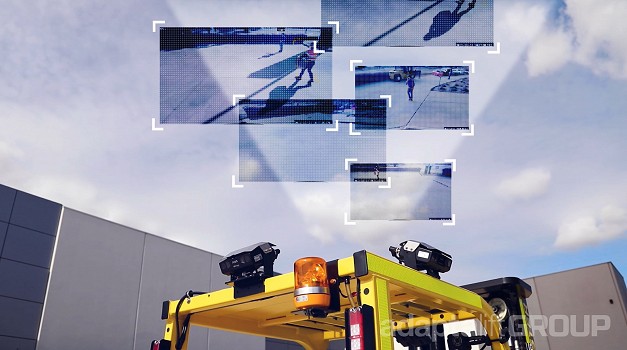AiVA Pedestrian Detection System Forklift Safety