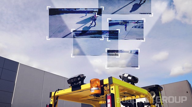 AiVA Pedestrian Detection System Forklift Safety
