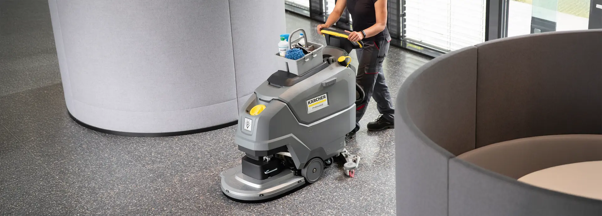 Karcher BD 50 55 W Classic BP Walk-Behind Scrubber Dryer