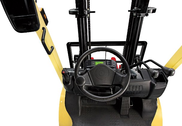 Hyster XT forklift driver cab