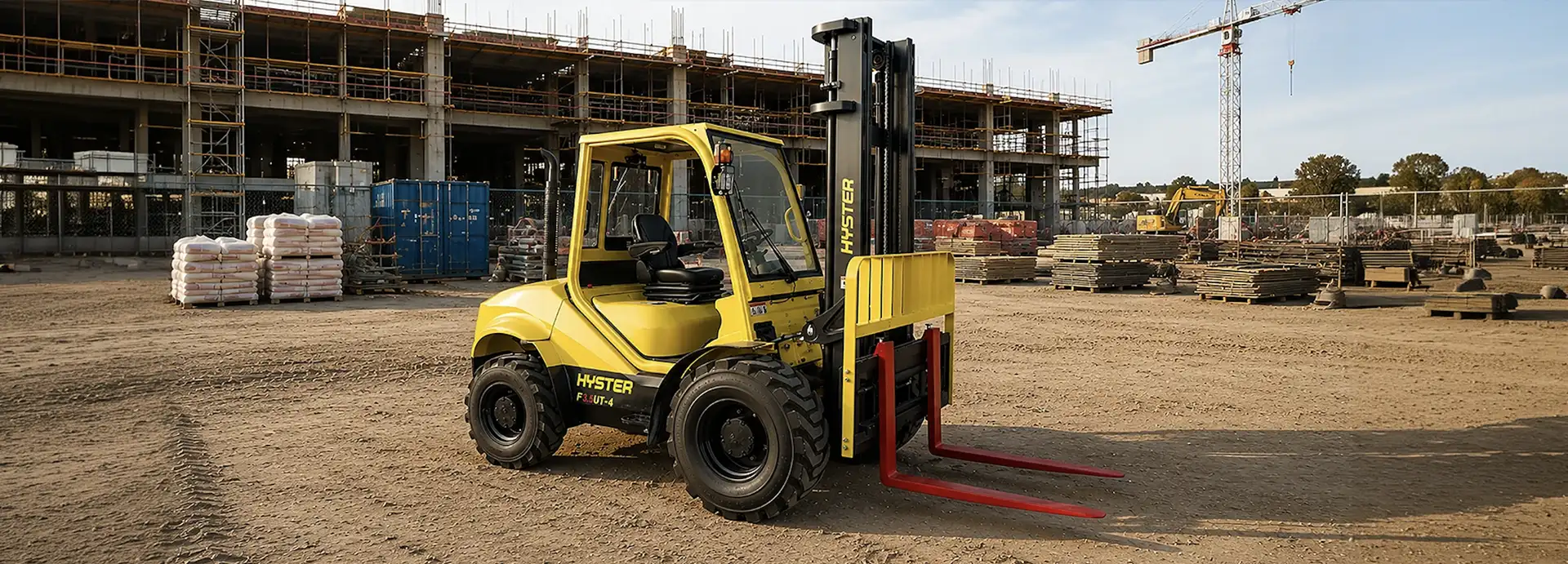 Hyster F1.8-3.5UT Rough Terrain Forklift