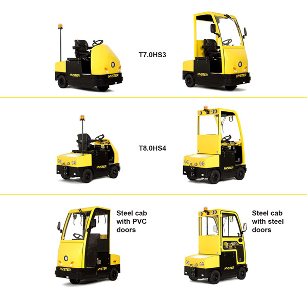 Hyster T7.0 HS3, T8.0 HS4 Tow Tractor