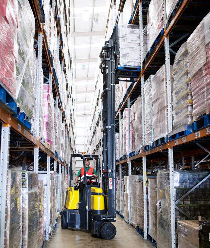 Aisle-Master warehouse storage efficiency