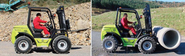 Agria TH120 - TH350 All-Terrain Forklift