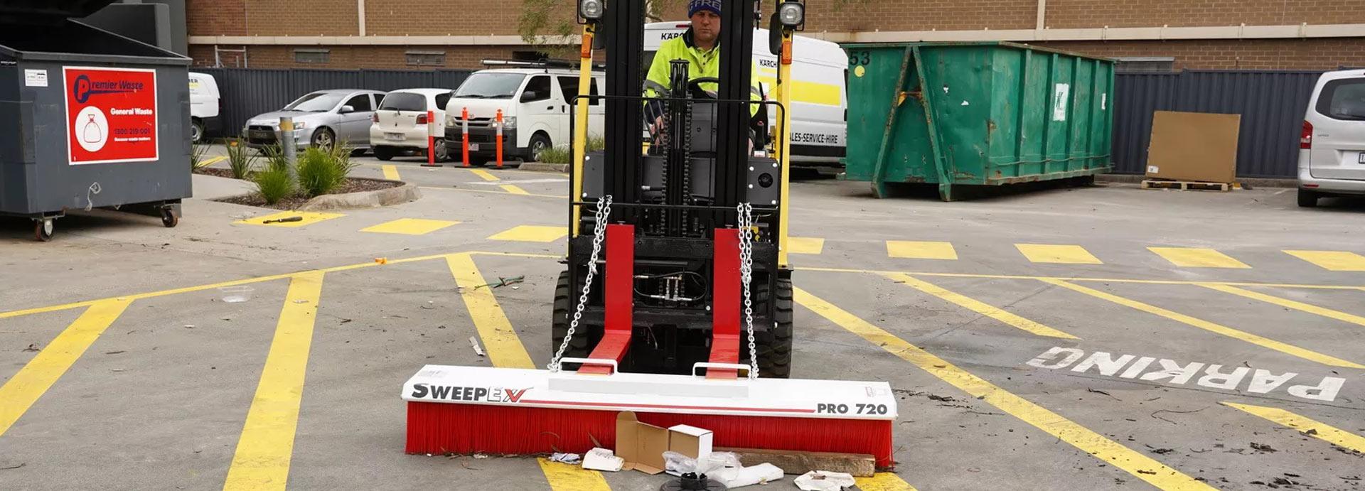 Kärcher SweepEx Forklift Brooms