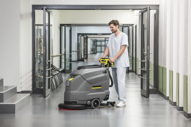 Kärcher BD50_50 Compact Walk Behind Scrubber