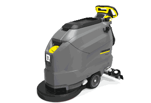 Compact Walk Behind Scrubber