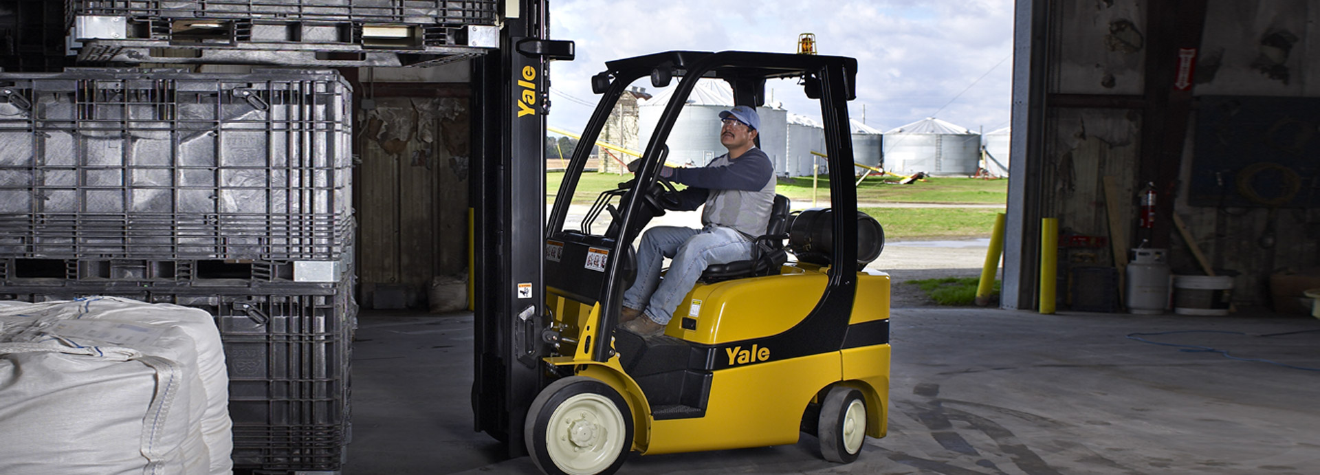 Yale GC050LX Cushion Tyre Forklift