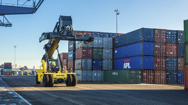 Hyster RS45 Reachstacker