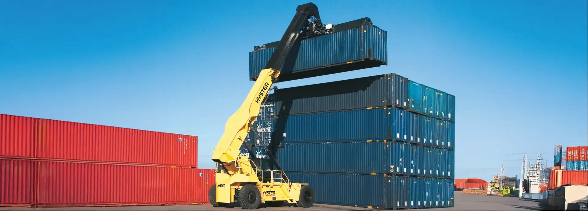 Hyster RS46 Reachstacker