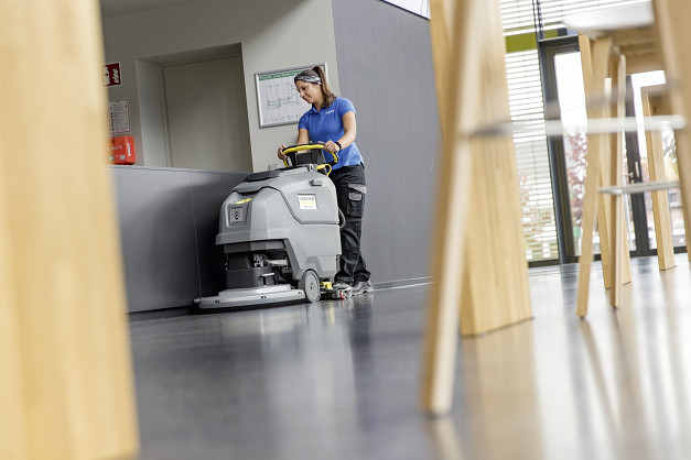 Karcher BD 50 55 W Classic BP Walk-Behind Scrubber Dryer