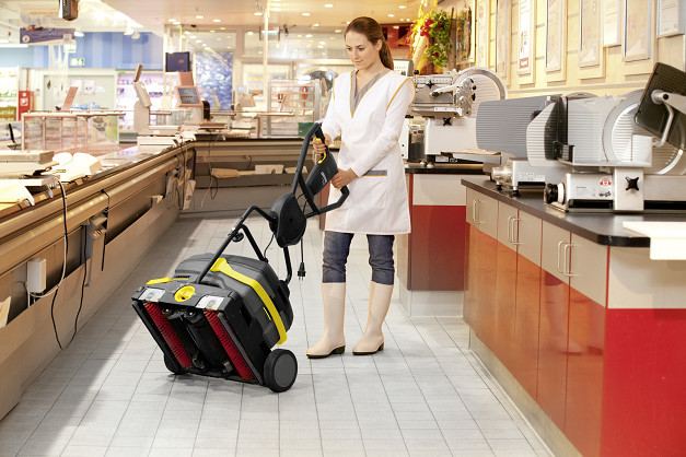 Karcher BR 40 10C Walk-Behind Scrubber Dryer