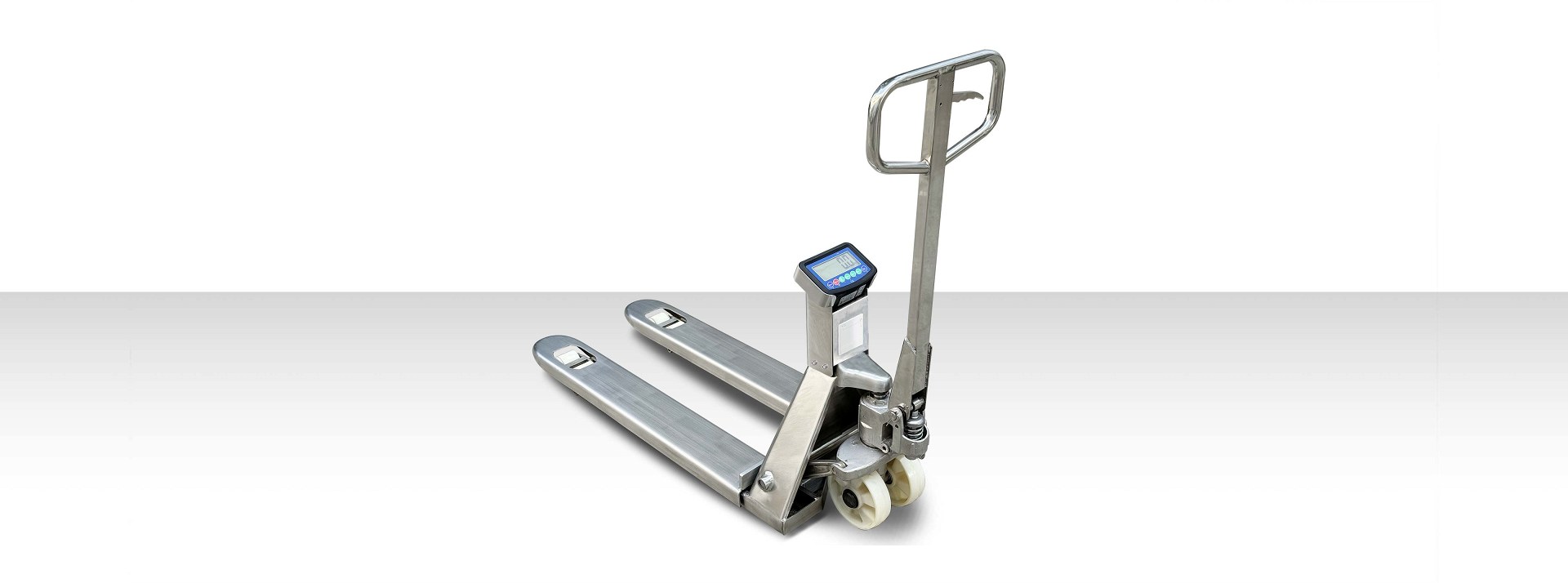 Liftsmart Stainless Steel Weight Scale Pallet Jack 
