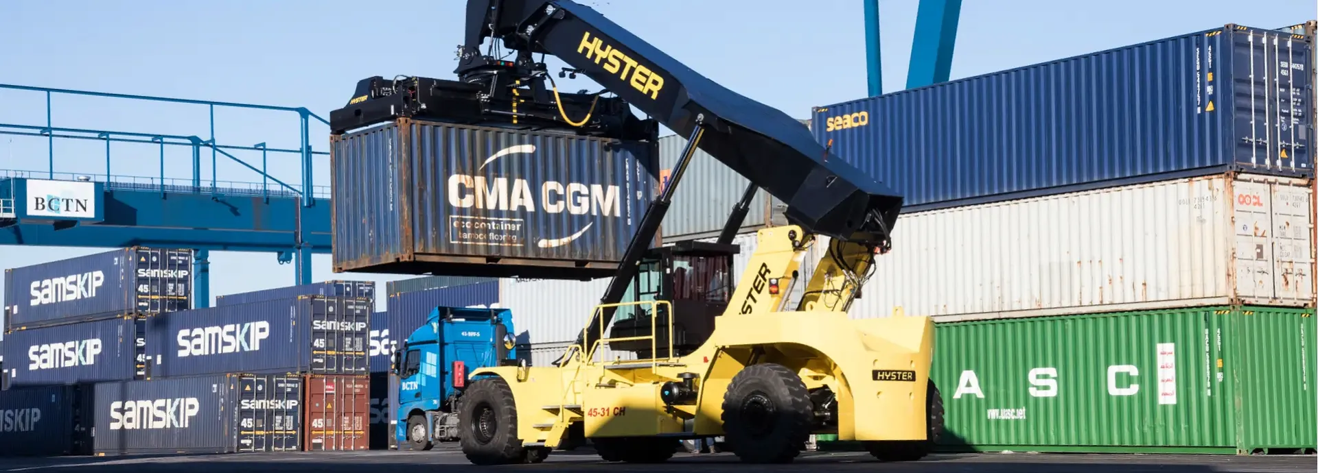 Hyster RS45 Reachstacker